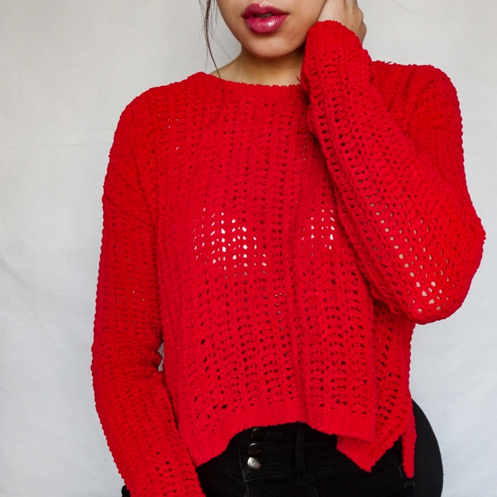 Knit sweater